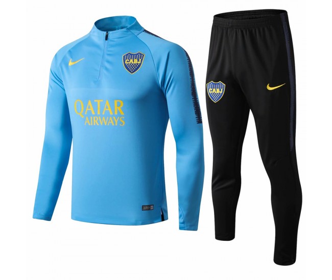 Chándal de entrenamiento de fútbol azul / negro Boca Juniors 2018/19