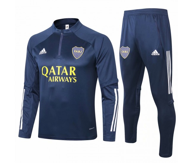 Chándal de fútbol de entrenamiento azul marino Adidas Boca Juniors 2020