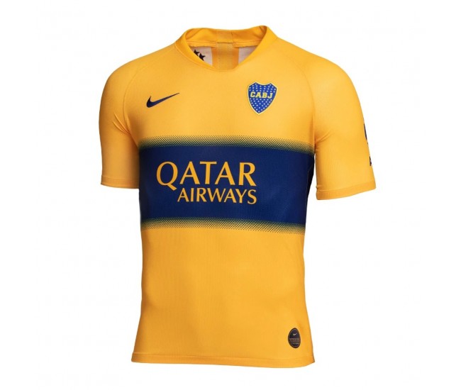 Camiseta Nike Match 2019/20 Boca Jrs Alternativa De Juego
