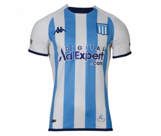 Camiseta de fútbol local Racing Club para hombre 2023