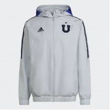 Chaqueta de fútbol para todo clima Universidad de Chile 2022