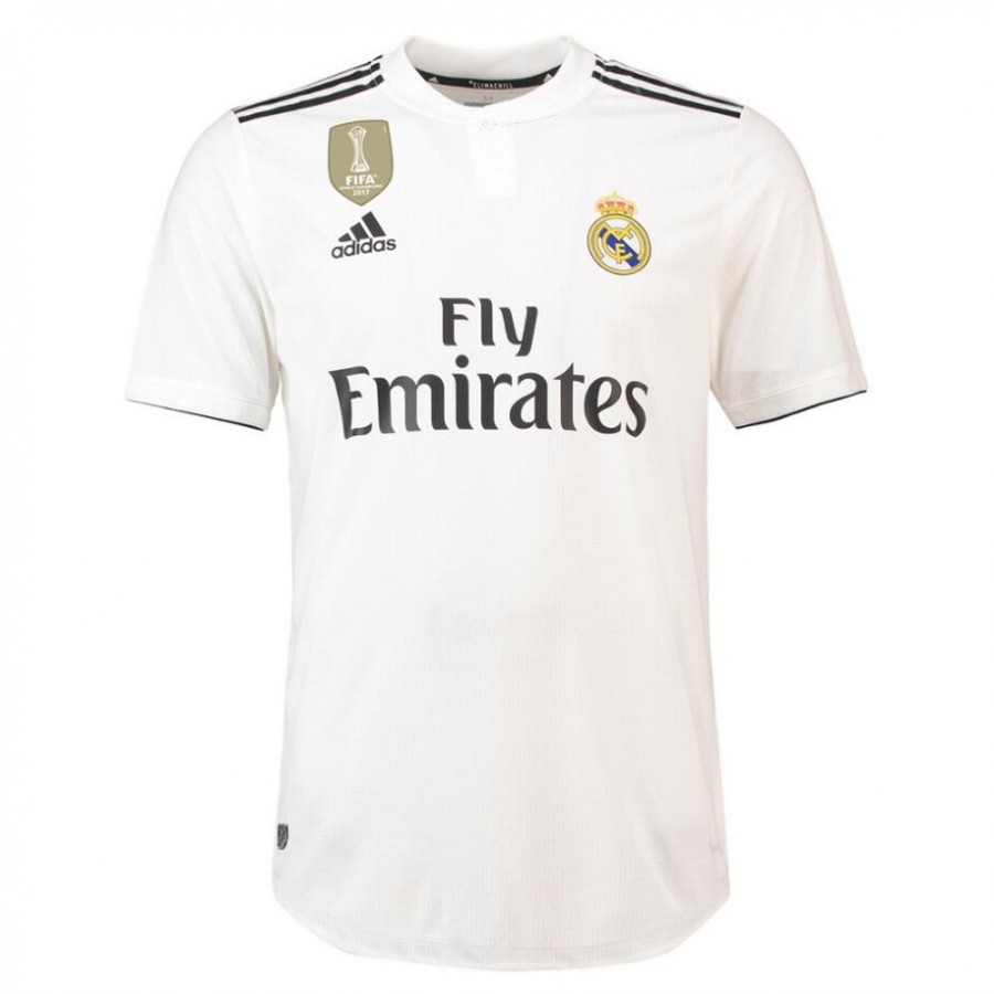 salado guerra Caso Real Madrid Home Auténtico Camiseta 2018-2019