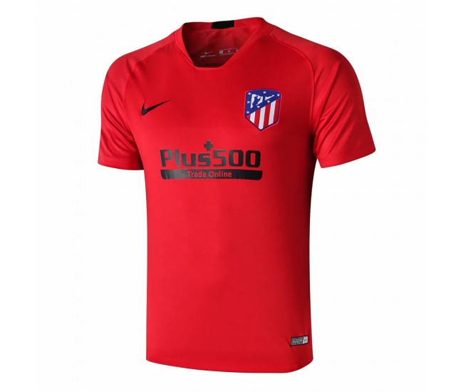 Camiseta de entrenamiento Strike del Atlético de Madrid en rojo