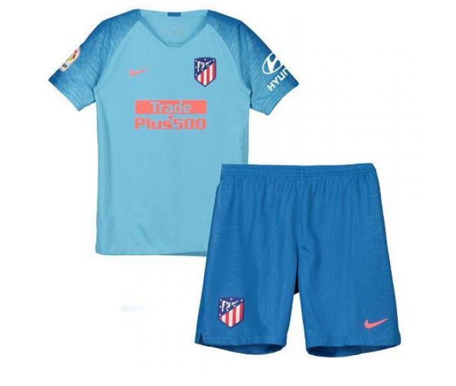Atlético de Madrid Away Stadium Kit 2018-19 Niños