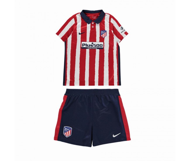 Atletico madrid home kit niños 2020 2021