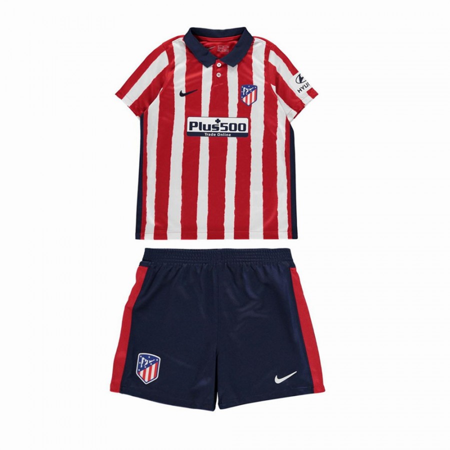 Atletico madrid home kit niños 2020 2021