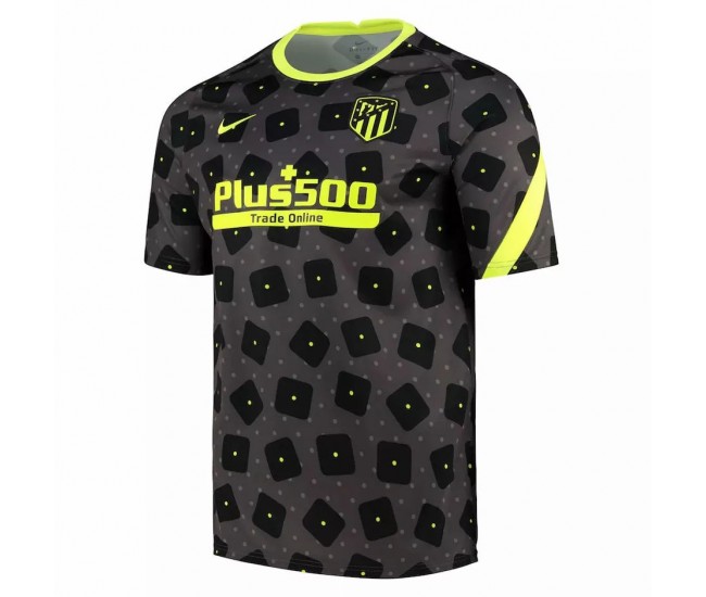 Camiseta de entrenamiento del Atlético de Madrid gris 2020 2021