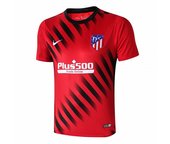 Camiseta Pre Match del Atlético de Madrid en rojo