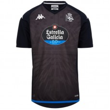 Deportivo La Coruña Camiseta de portero negra para hombre 2023-24