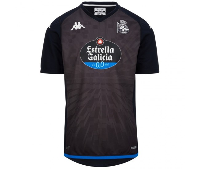 Deportivo La Coruña Camiseta de portero negra para hombre 2023-24