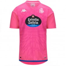 Deportivo La Coruña Camiseta de portero rosa para hombre 2023-24