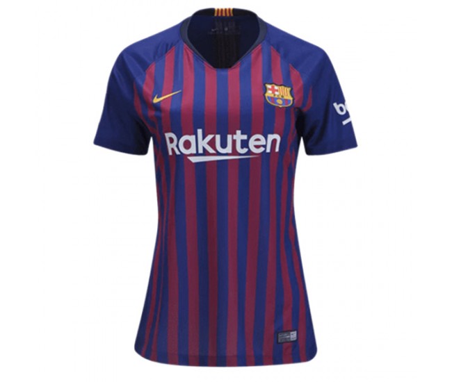 BARCELONA 2018-2019 Stadium Home  Camiseta - Mujer