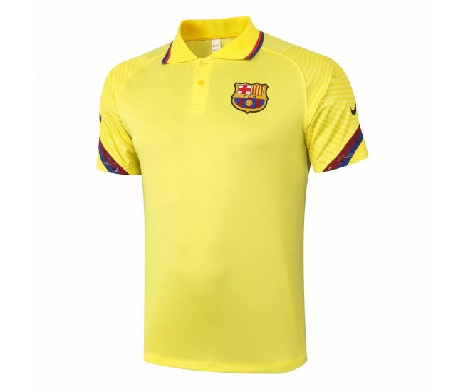 Polo amarillo FC Barcelona 2020