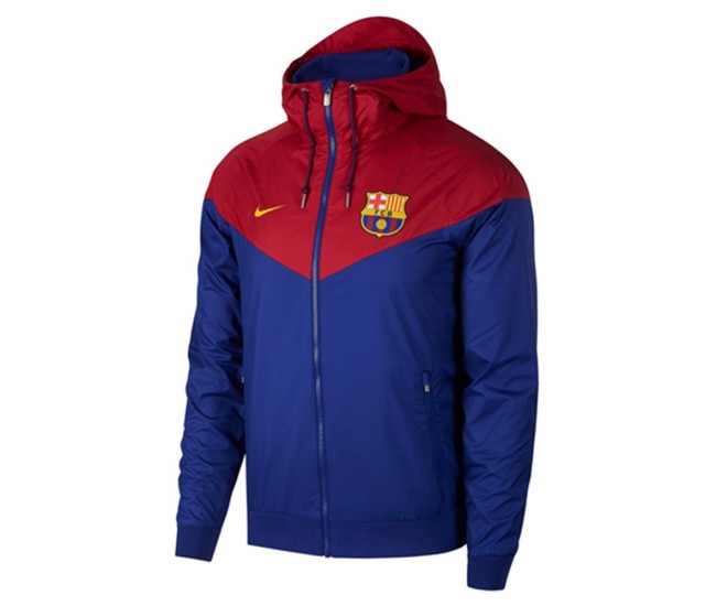 FC Barcelona Windrunner 2018/19 Chaqueta Azul