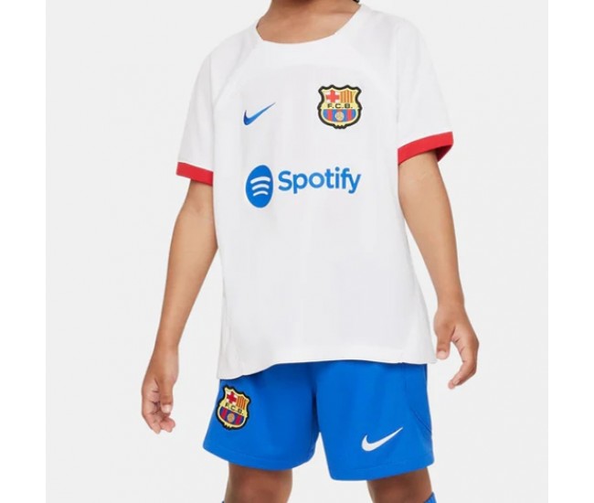 FC Barcelona Kit de visitante para niños 2023-24