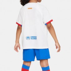 FC Barcelona Kit de visitante para niños 2023-24