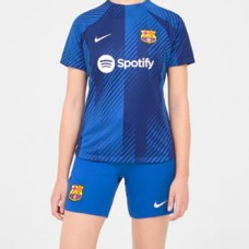 FC Barcelona Camiseta de visitante prepartido para mujer 2023-24