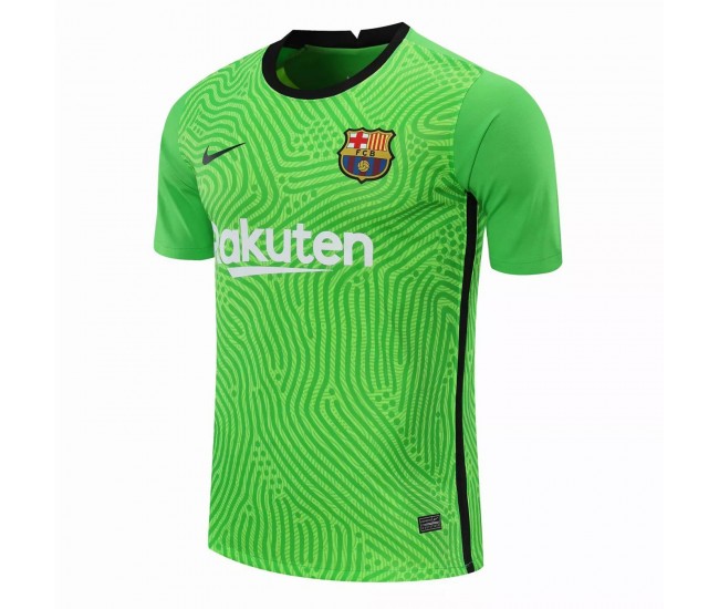 Camiseta Portero Barcelona Verde 2020 2021