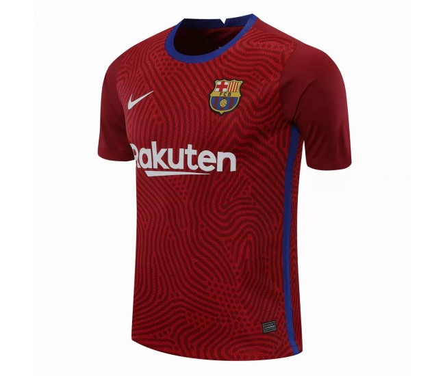 Camiseta Portero Barcelona Roja 2020 2021