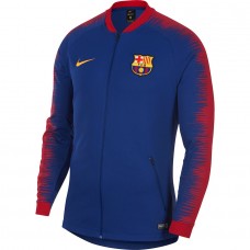 FC Barcelona 2018/19 Chaqueta Anthem Full-Zip - Azul