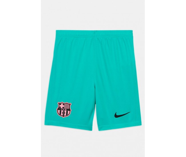 Pantalón Corto Tercera FC Barcelona Verde 2020 2021