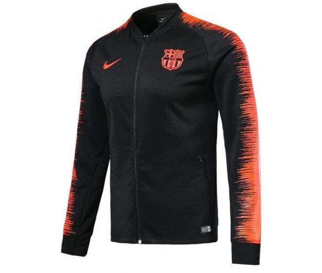 FC Barcelona 2018/19 Chaqueta con cierre completo Anthem - Negro