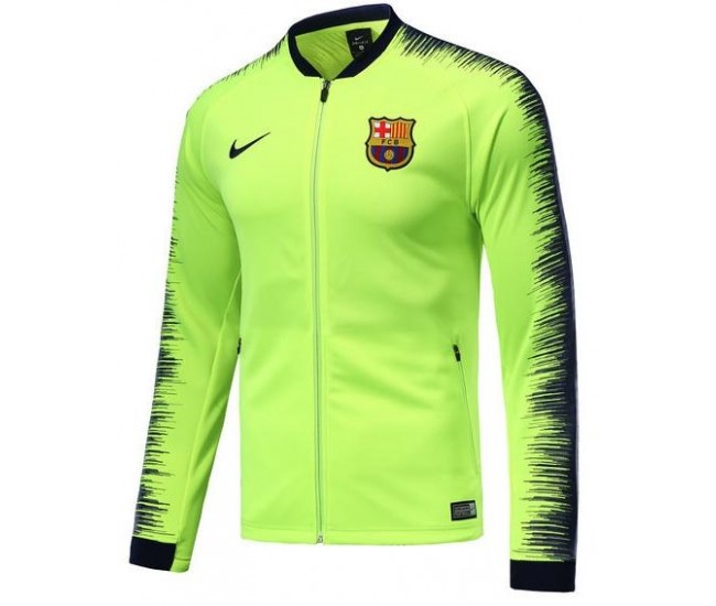 FC Barcelona 2018/19 Chaqueta Anthem Full-Zip - Verde