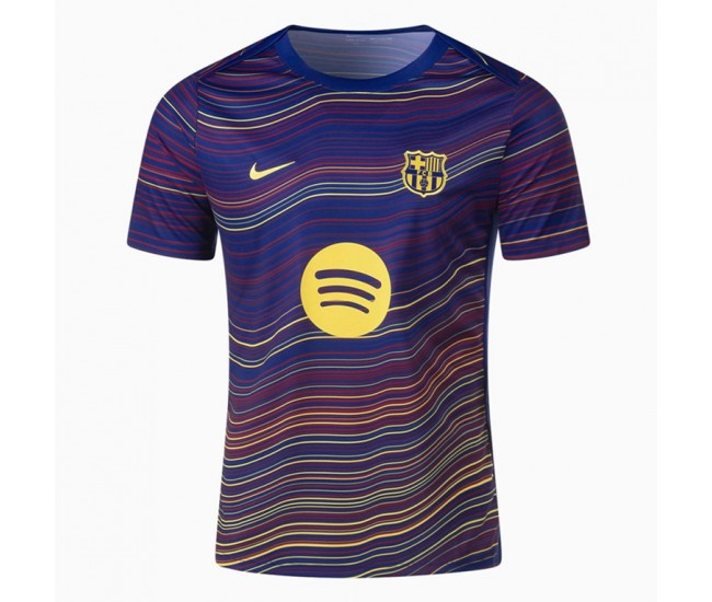 Camiseta Pre-Partido FC Barcelona Hombre 25-26