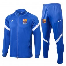 Chándal de fútbol azul de presentación de entrenamiento FC Barcelona 2021-22