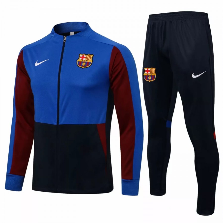 FC Barcelona 2010 Fútbol HOMBRE Chaqueta de Chándal Nike Entrenamiento Zip  Azul