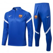 Chándal técnico de fútbol de entrenamiento azul FC Barcelona 2021-22
