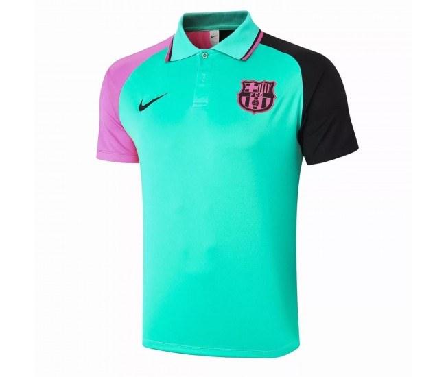 Polo verde FC Barcelona 2020 2021