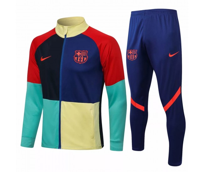 Chándal de fútbol de presentación multicolor FC Barcelona 2021-22