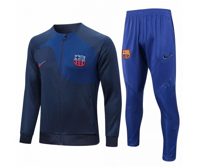 Chándal de fútbol de presentación azul marino FC Barcelona 2022-23