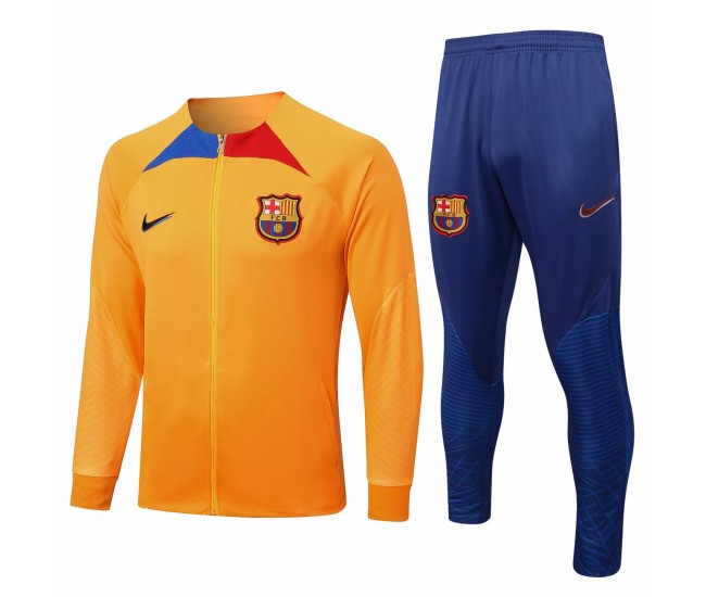 Chándal Fútbol Presentación FC Barcelona Naranja 2022-23