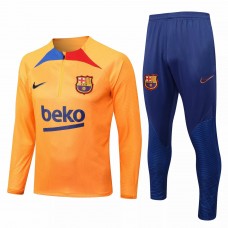 Chandal tecnico de futbol naranja de entreno FC Barcelona 2022-23