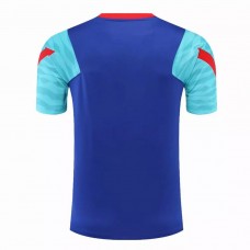 Camiseta de entrenamiento del FC Barcelona azul 2021