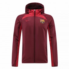 Cortavientos Fútbol Hombre FC Barcelona Rojo 2022-23