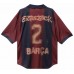 Camiseta retro de esqueleto para hombre del FC Barcelona X Travis Scott 20-21