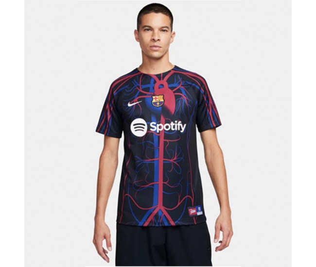 Camiseta prepartido para hombre FC Barcelona x Patta 23-24