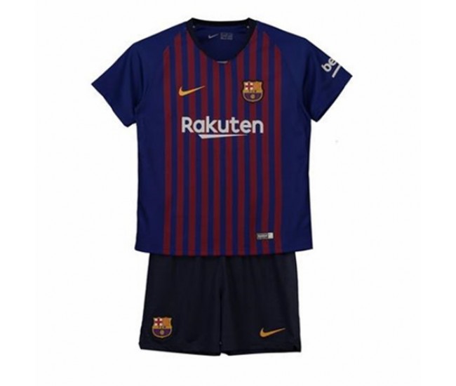 BARCELONA 2018/19 Home Kit - Niños