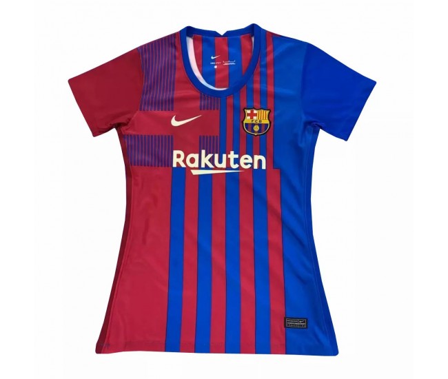 Camiseta Barcelona Local Mujer 2021 2022