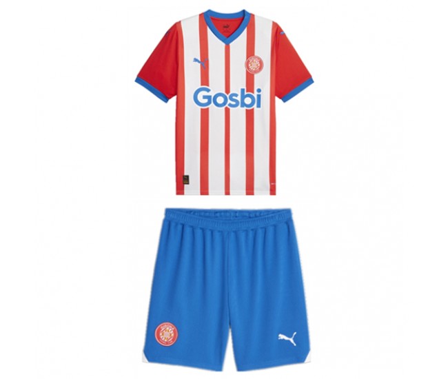 Girona FC Kit de hogar para niños 2023-24