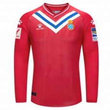 RCD Espanyol Tercera Camiseta roja de portero de manga larga para hombre 2023-24