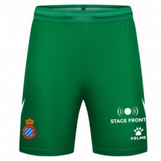 RCD Espanyol Tercer Pantalón corto de portero verde para hombre 2023-24