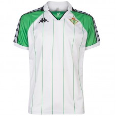Camisa Real Betis Retro en blanco y verde