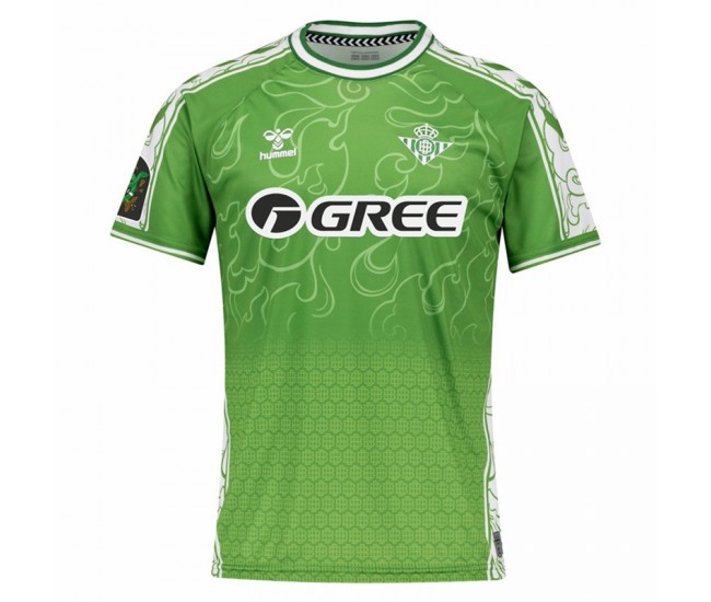 Camiseta prepartido del Real Betis "El Año de la Serpiente" para hombre 25-26