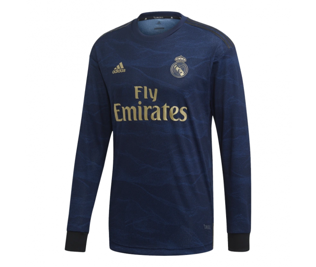 Camiseta De La 2ª Equipación Del Real Madrid 2019-20 De Manga Larga