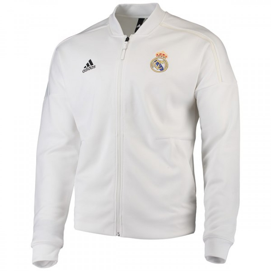 Real Himno Full-Zip Blanco Z.N.E.