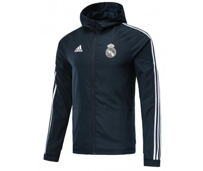 Real Madrid Full-Zip Chaqueta rompevientos